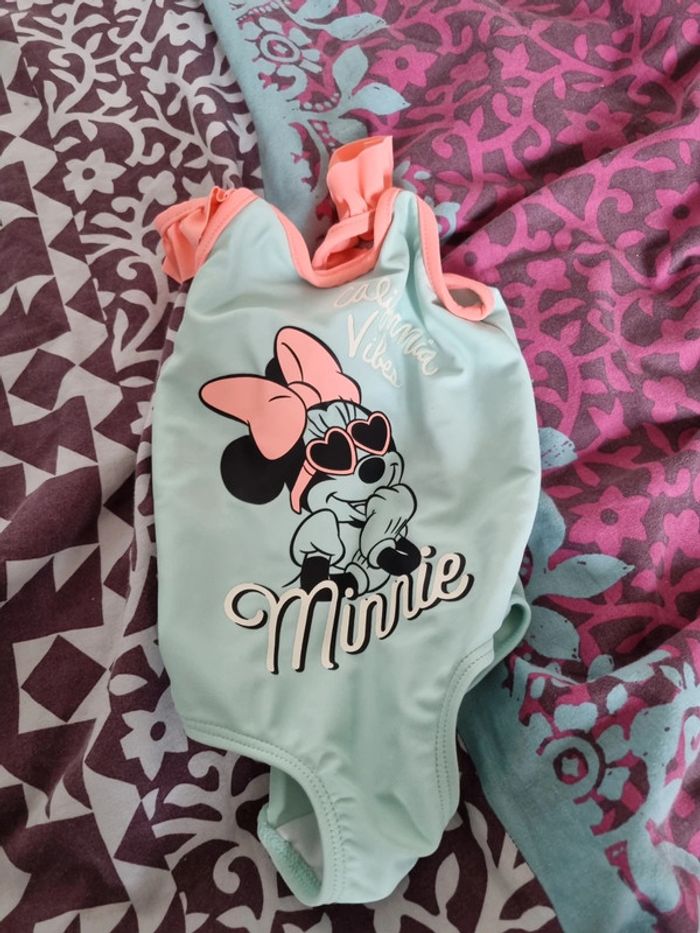 Lot maillot de bain minnie 12 mois