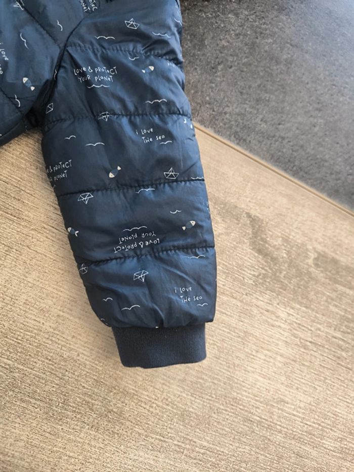 Doudoune matelassée réversible imperméable garçon 12 mois 80 Baby club - photo numéro 14