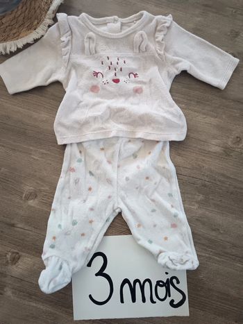 🌞 pyjama 2 pièces orchestra 3 mois