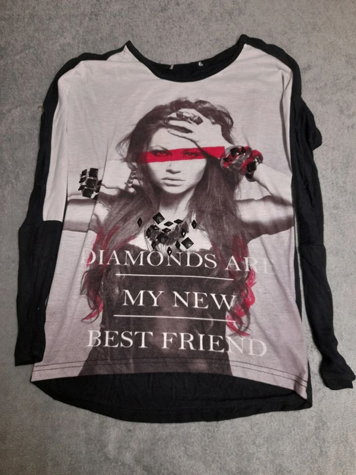 T-shirt manches longues 12 ans