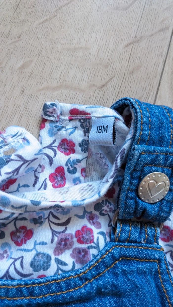 Ensemble Robe + tee-shirt manches longues 12-18 Mois - photo numéro 5