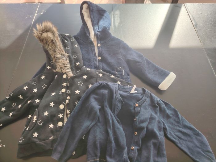 Lot gilet hiver