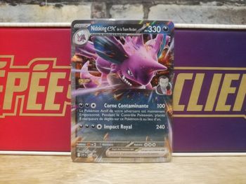 Carte Pokemon Nidoking EX SVP FR 217