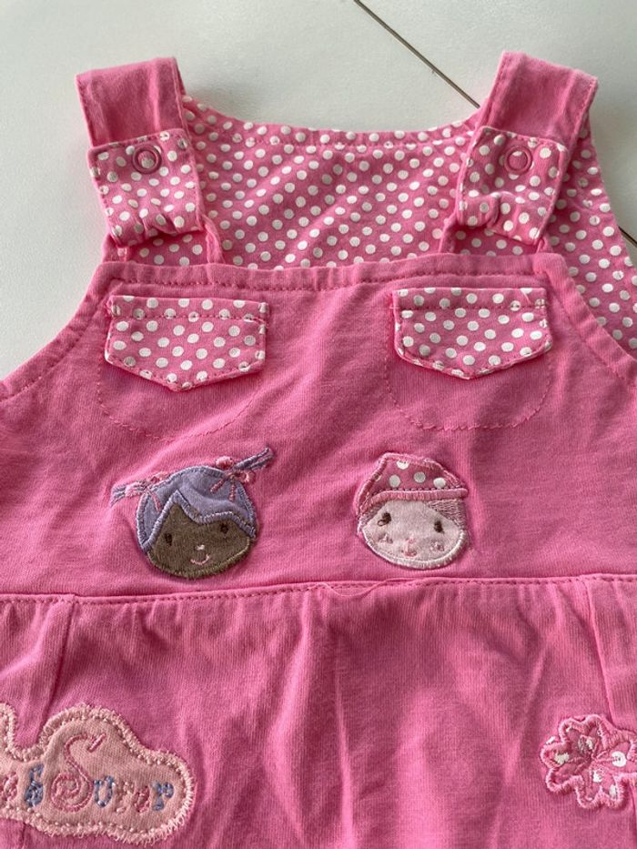 Ensemble tee shirt + barboteuse - photo numéro 4