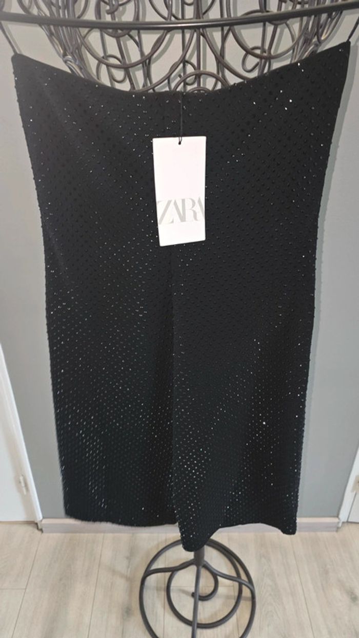 Combishort bustier Zara Strass - photo numéro 5