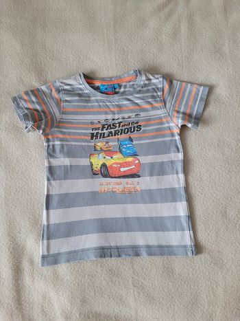 T-shirt cars 5 ans