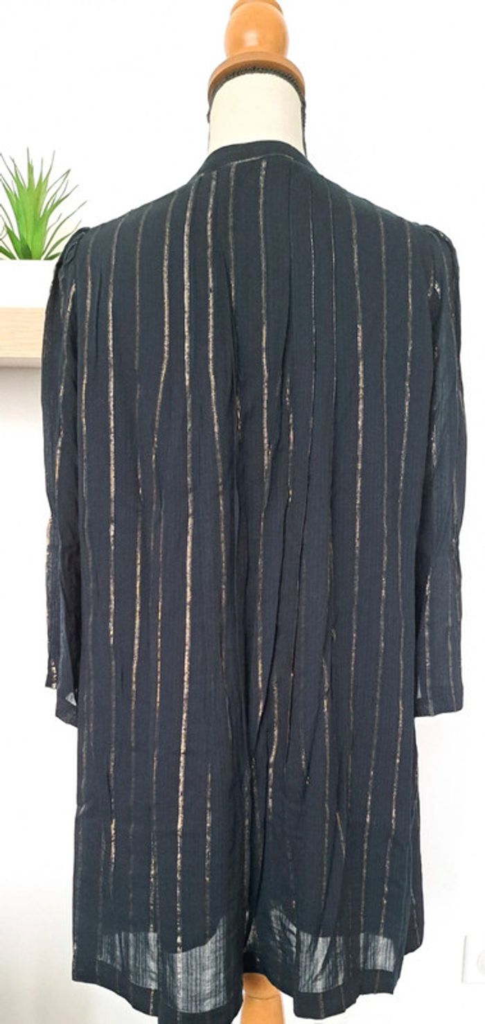 Robe bleu marine Caroll - photo numéro 8