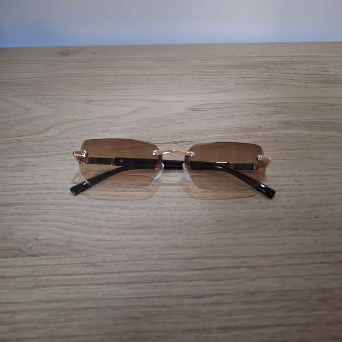 Lunettes de Soleil - Y2K Vintage 90s-2000s - Unisexe Sunglasses - Verres Teintés - photo numéro 3