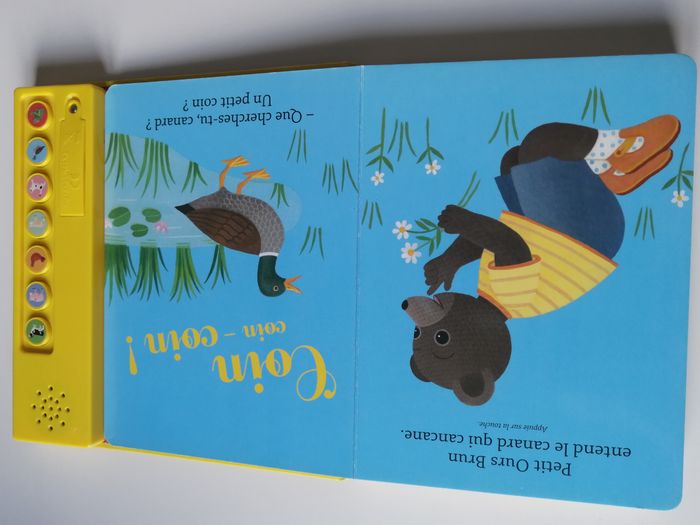 livre sonore petit ours brun - photo numéro 8