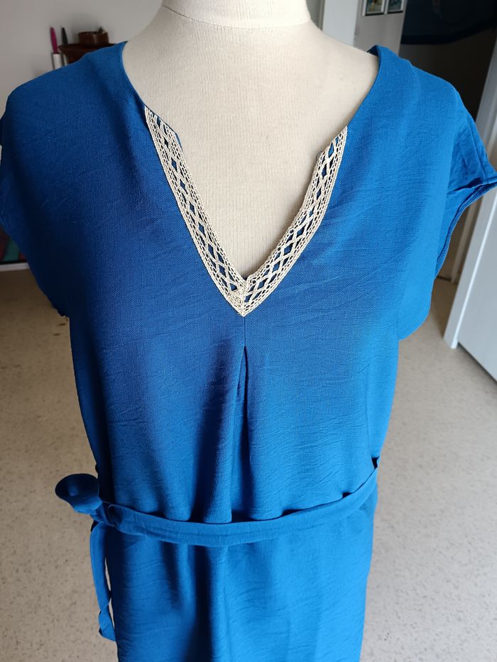 Robe d'été bleu T2 - photo numéro 2