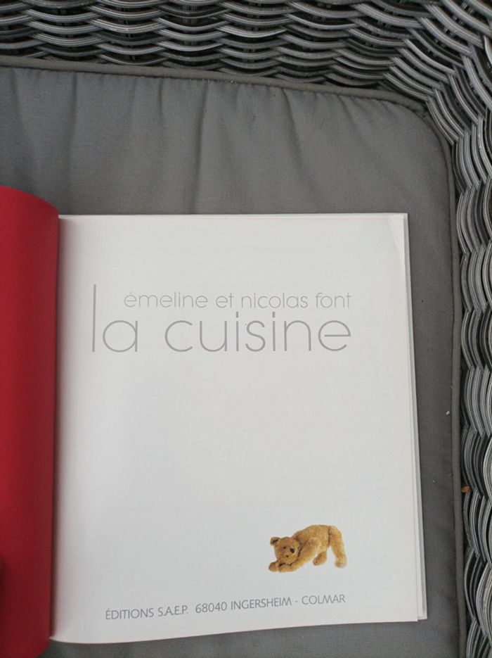 Joli livre de cuisine pour enfants neuf - photo numéro 5