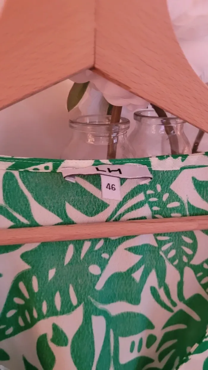 Blouse fleurie neuve taille 46 - photo numéro 4