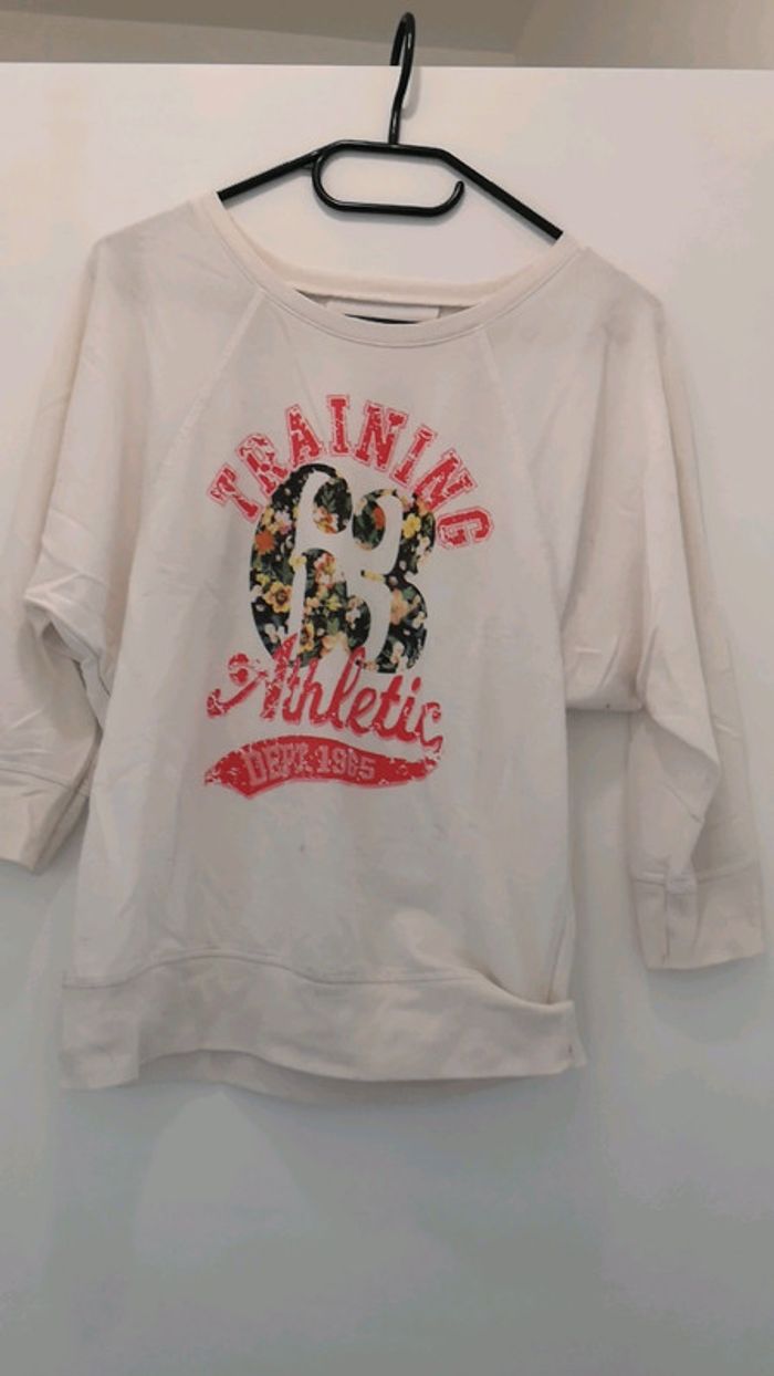 Pull blanc
