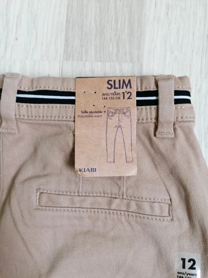 Pantalon neuf kiabi 12 ans - photo numéro 2