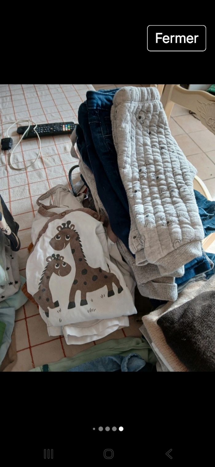 Lot 69 vêtements 9 mois - photo numéro 8