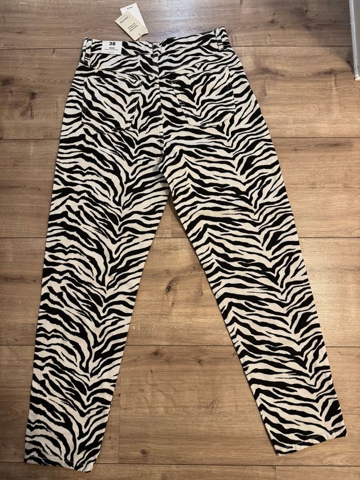 Jeans Mango zébra taille M femme - photo numéro 9