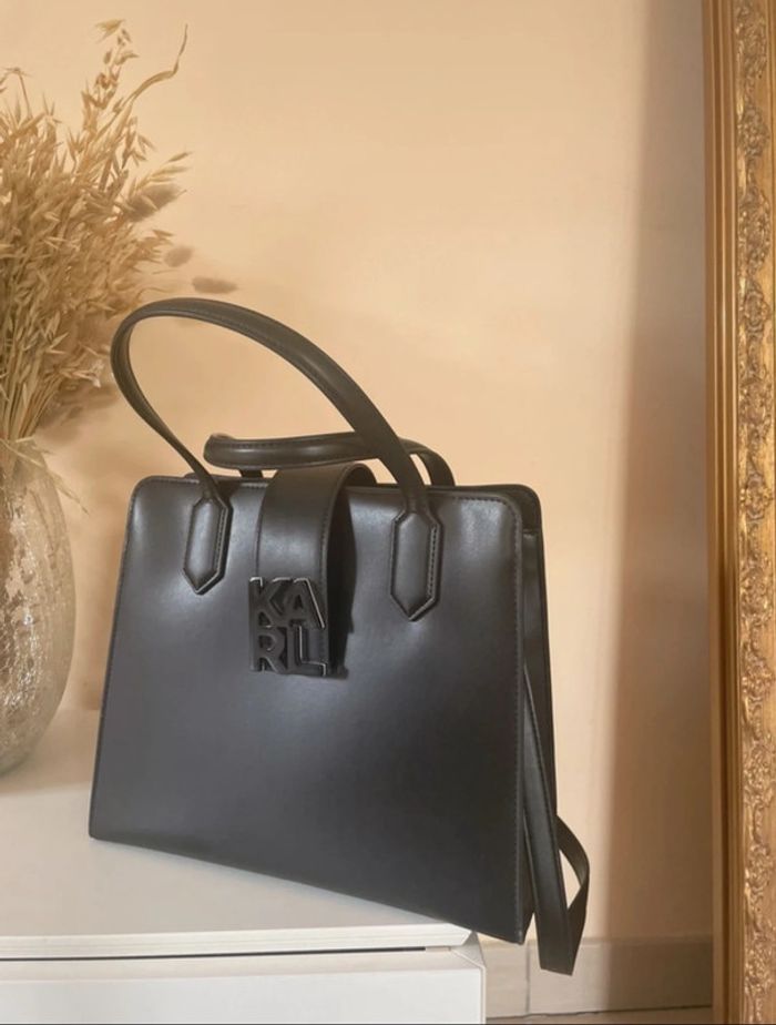 Sac à main Karl Lagerfeld noir - photo numéro 2
