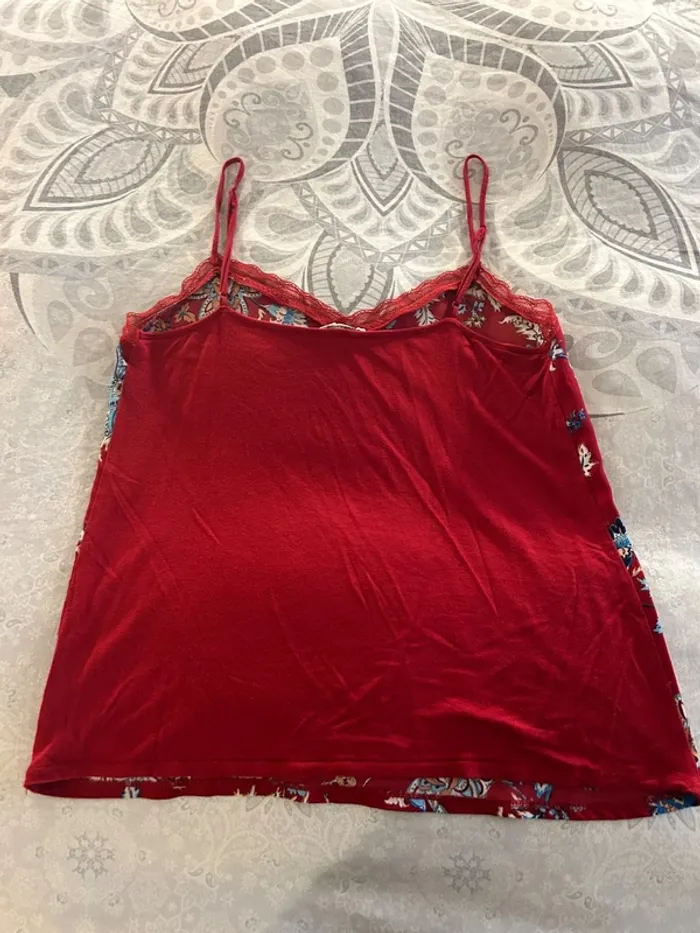 Débardeur rouge à motifs - photo numéro 6