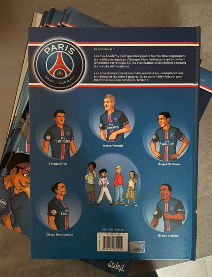 Collection BD PSG academy (tome 1 à 7) - photo numéro 4