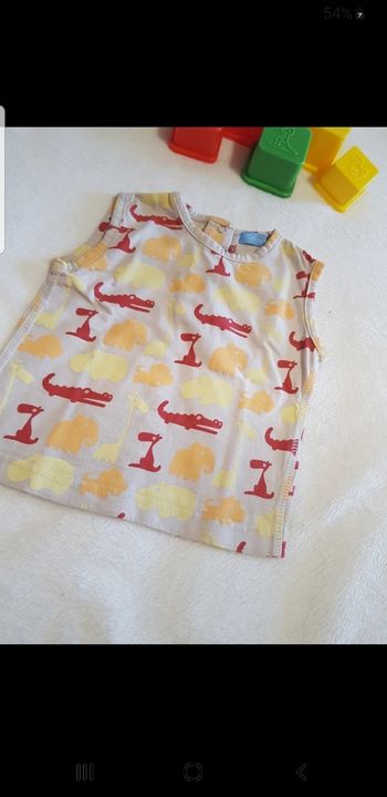 Débardeur bébé taille 6 mois