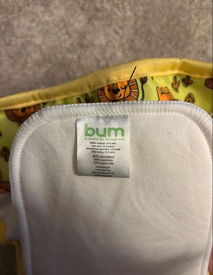 Couche évolutive lavable - Made in France - NEUVE - photo numéro 5