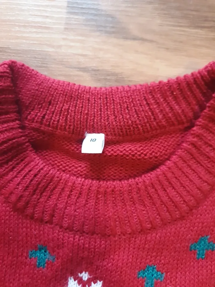 pull de Noël 10 ans - photo numéro 3