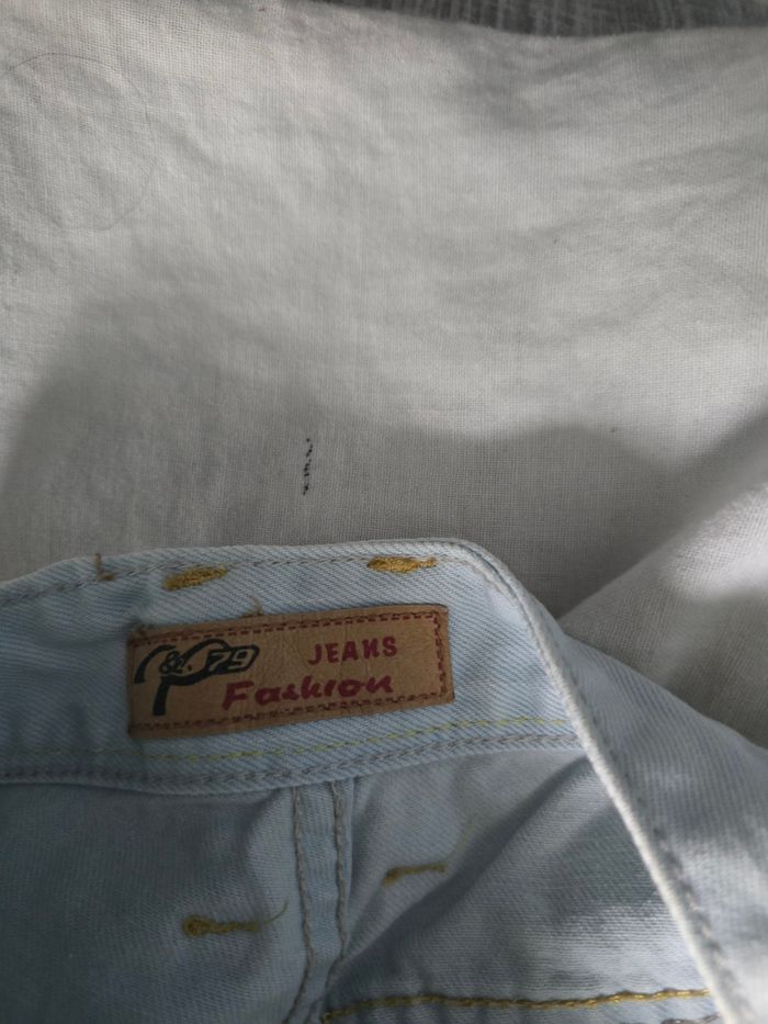 Short en Jean's bleu - photo numéro 3
