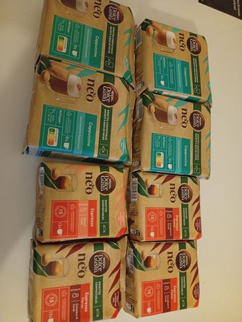 Lot de 8 boîtes de capsules néo à 20€