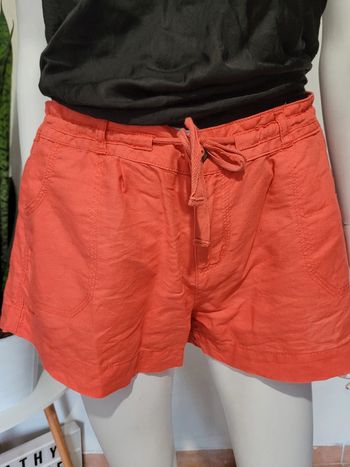 Short lin coton