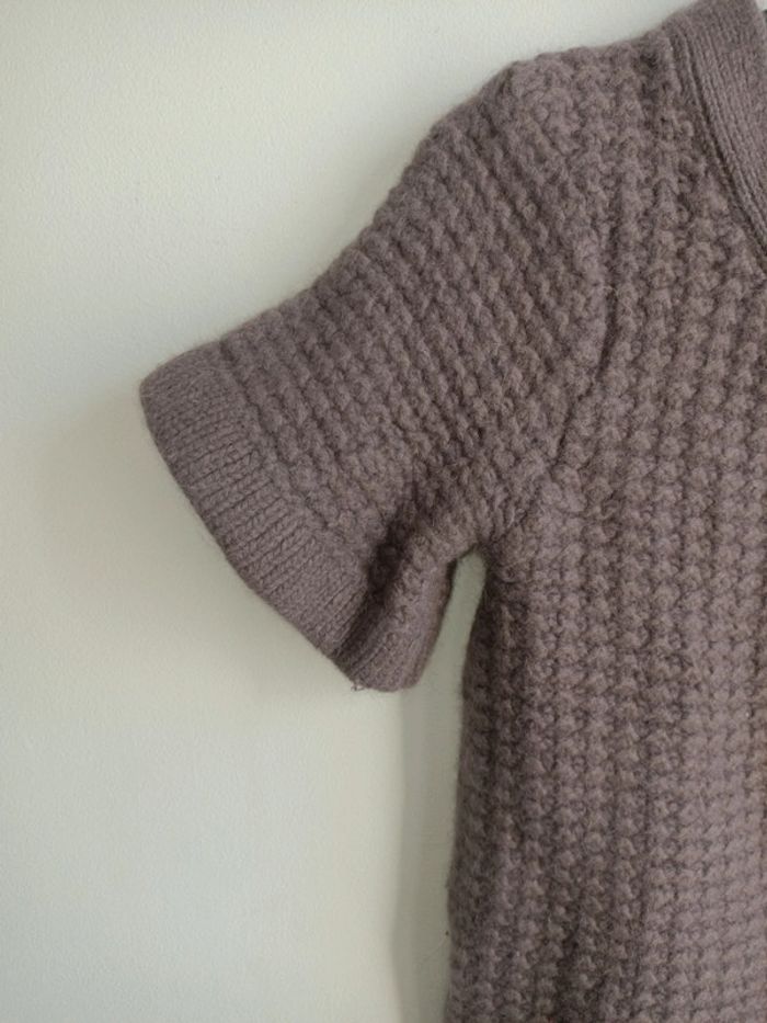 Gilet zippé laine angora - photo numéro 3