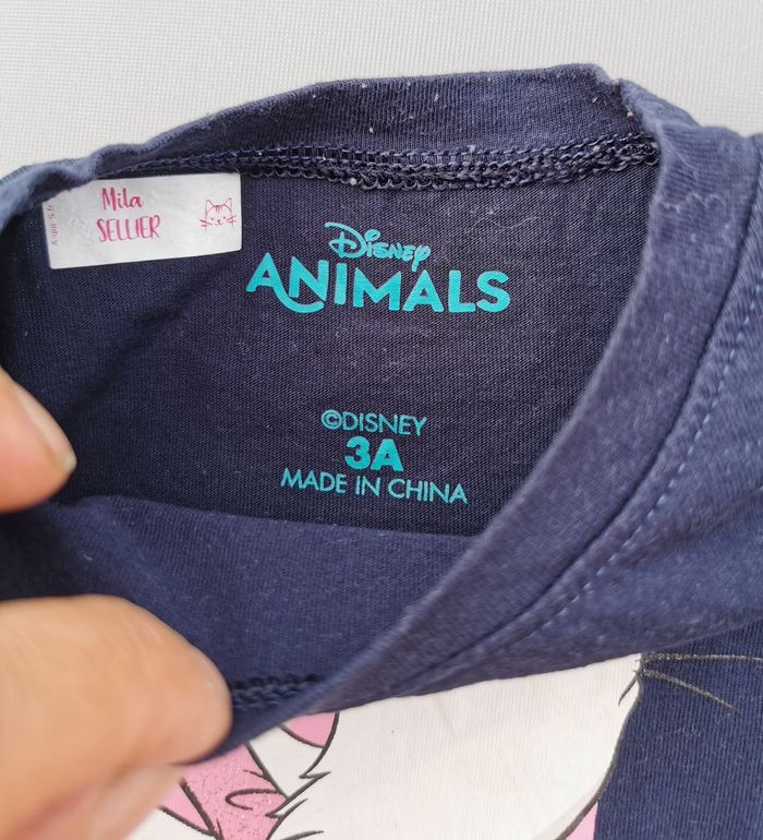 Tee-shirt ML 3 ans fille Disney - photo numéro 4