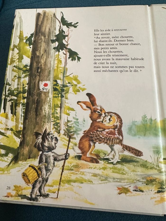 Livre bd album vintage Tim et Poum dans la forêt nature enquête hibou Pierre Probst - photo numéro 4