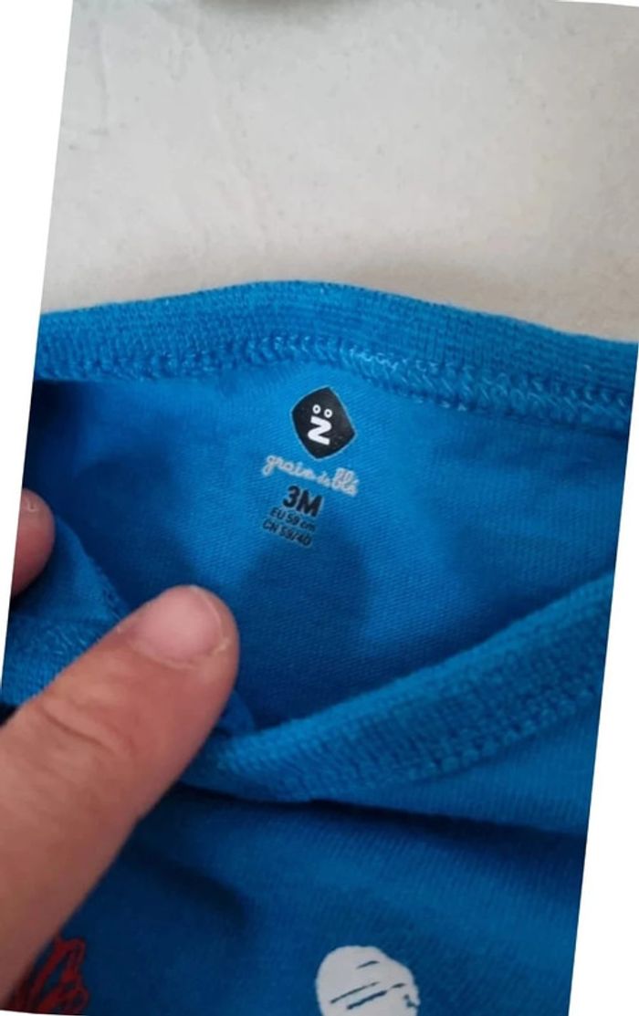 Pyjama fin 3m Grain de blé - photo numéro 3