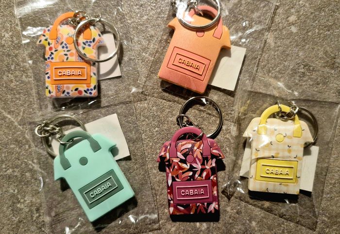 6 Porte-clés Cabaïa
