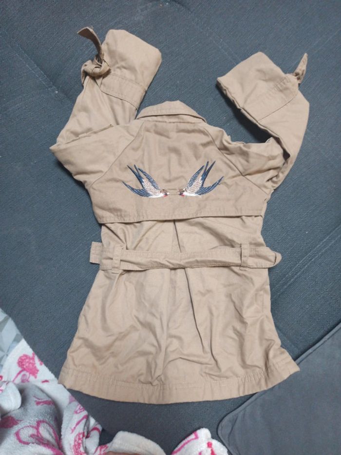 Trench fille - photo numéro 2