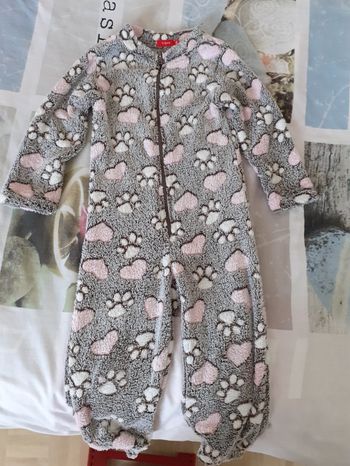 Pyjama chaud fille en pilou