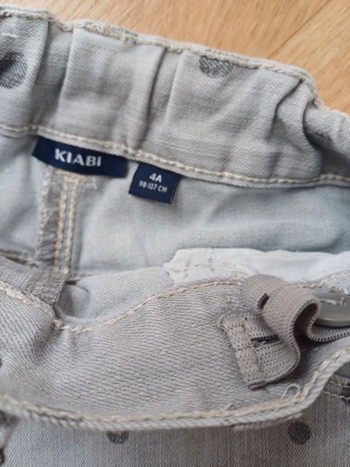 Pantalon gris à pois - photo numéro 2