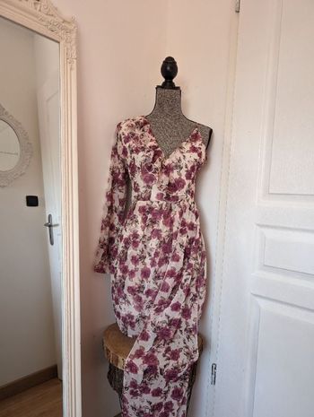 Robe de soirée fleur