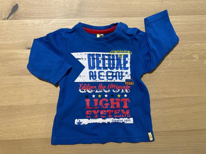 Sweat-shirt bleu orchestra 6 mois