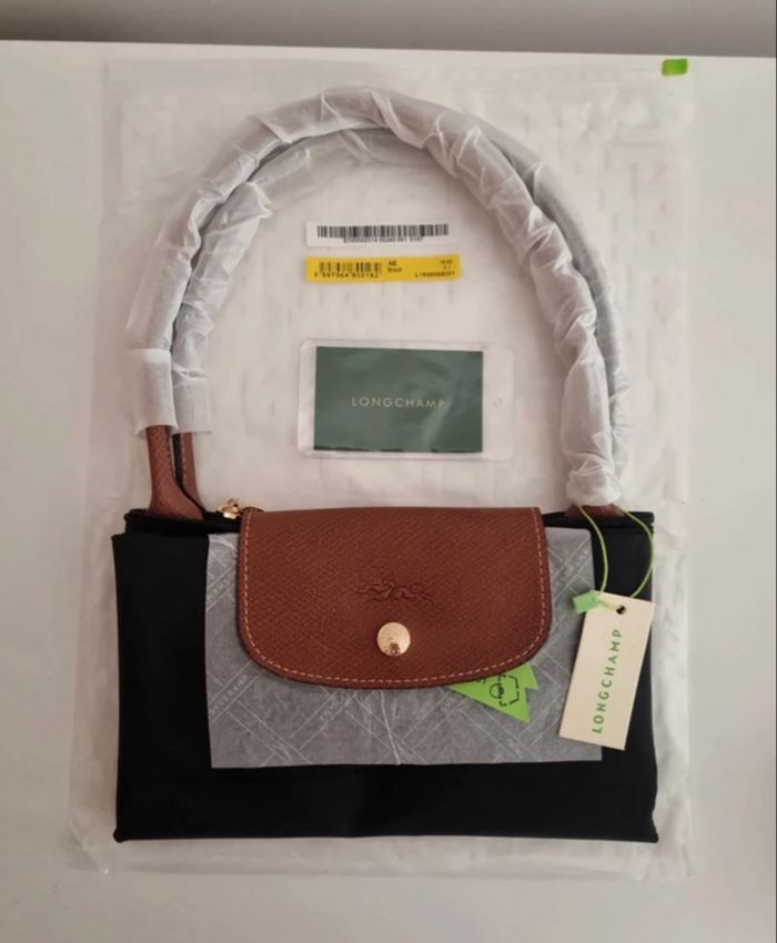 🌸 sac fourre-tout authentique noir neuf taille L 🌸 - photo numéro 3