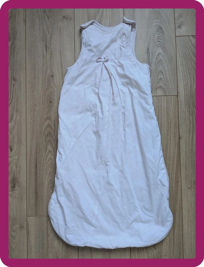 turbulette gigoteuse rose pale taille naissance 0-18 mois évolutive Maison du monde