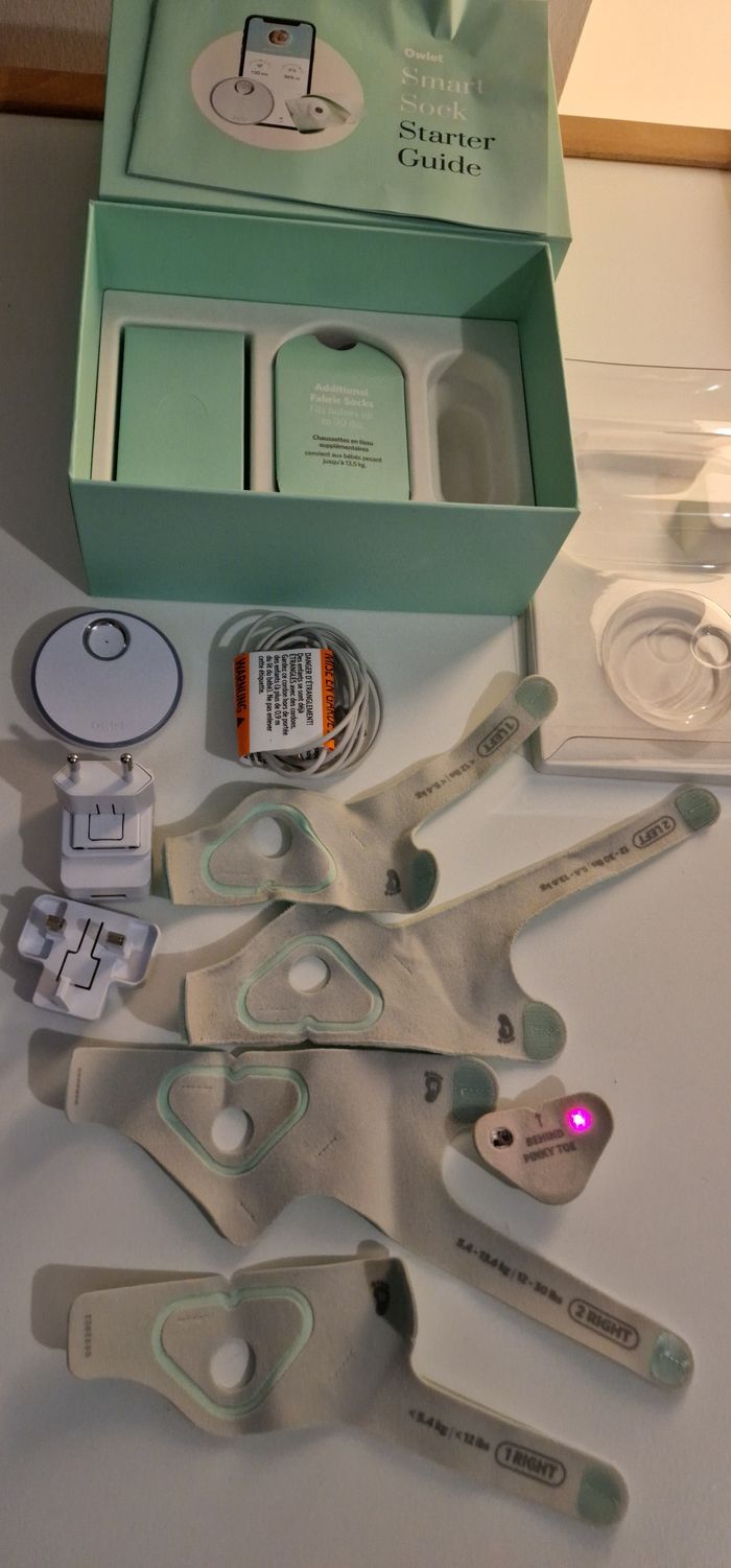 👶 Owlet Smart Sock Gen 3 – Excellent état - photo numéro 8