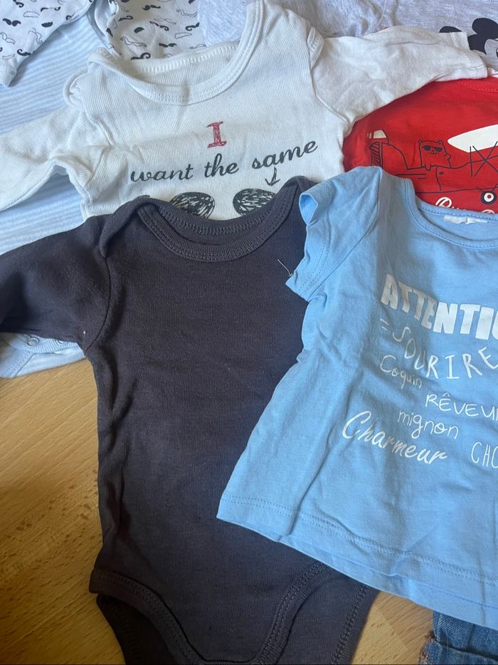 Lot vêtements bébé garçon 1 mois - photo numéro 7