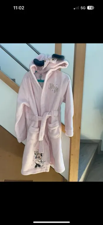 Robe de chambre Minnie Disney 8 ans