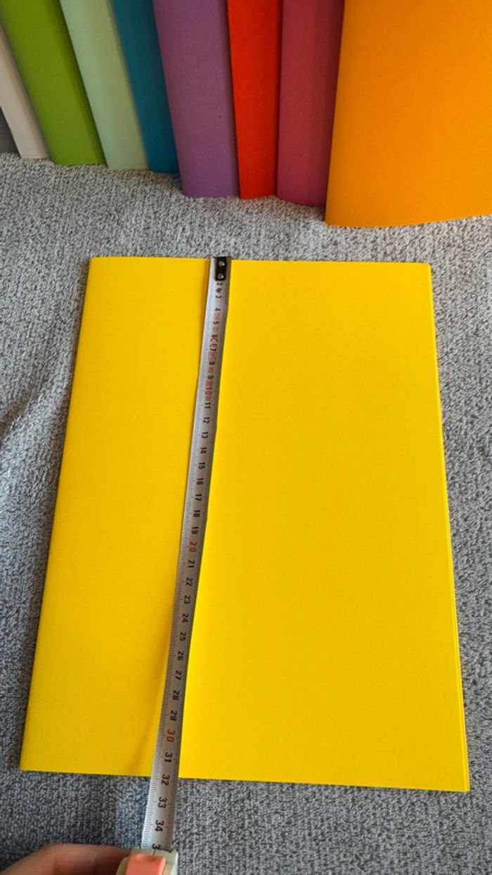 Ensemble de 5 chemises rigides jaune - photo numéro 3