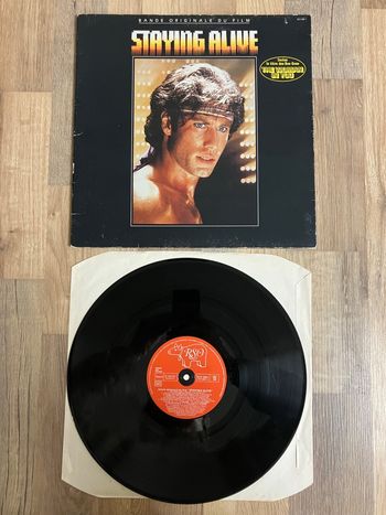 Vinyle 33 tours-Bande originale-Staying Alive