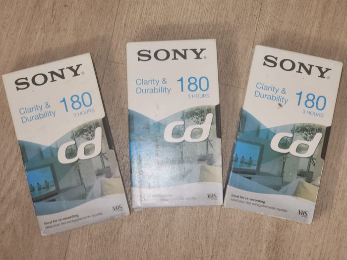 Cassette VHS pour enregistrement