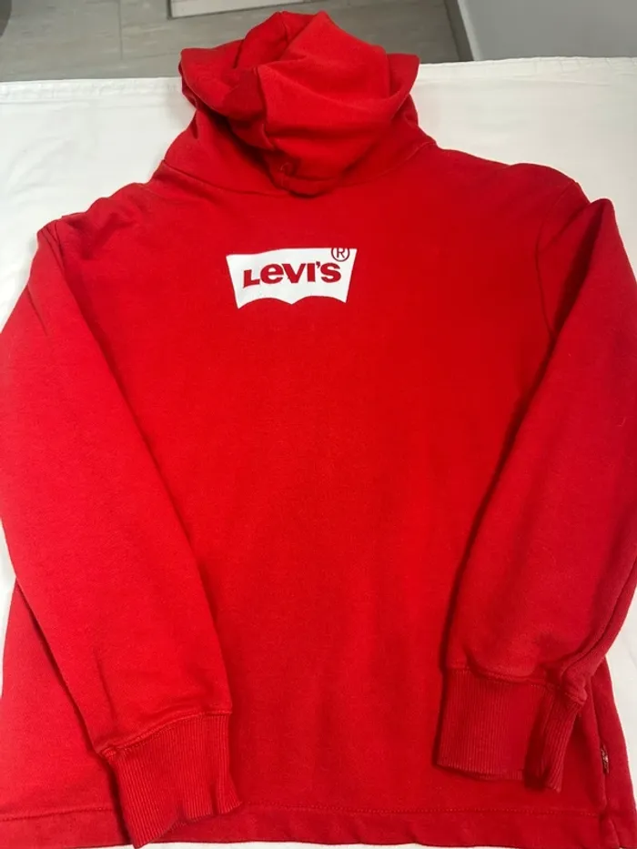Sweat à capuche Levi’s – Rouge