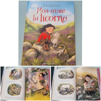 Beau livre 🦄 Mon amie la Licorne 🦄 Gallimard Jeunesse