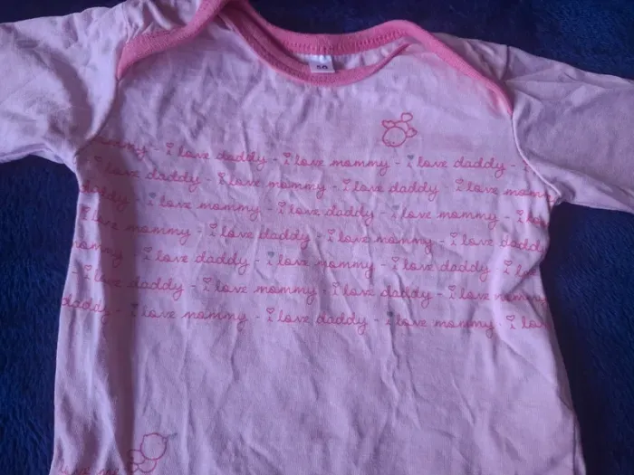 tshirt mommy&daddy rose - photo numéro 2